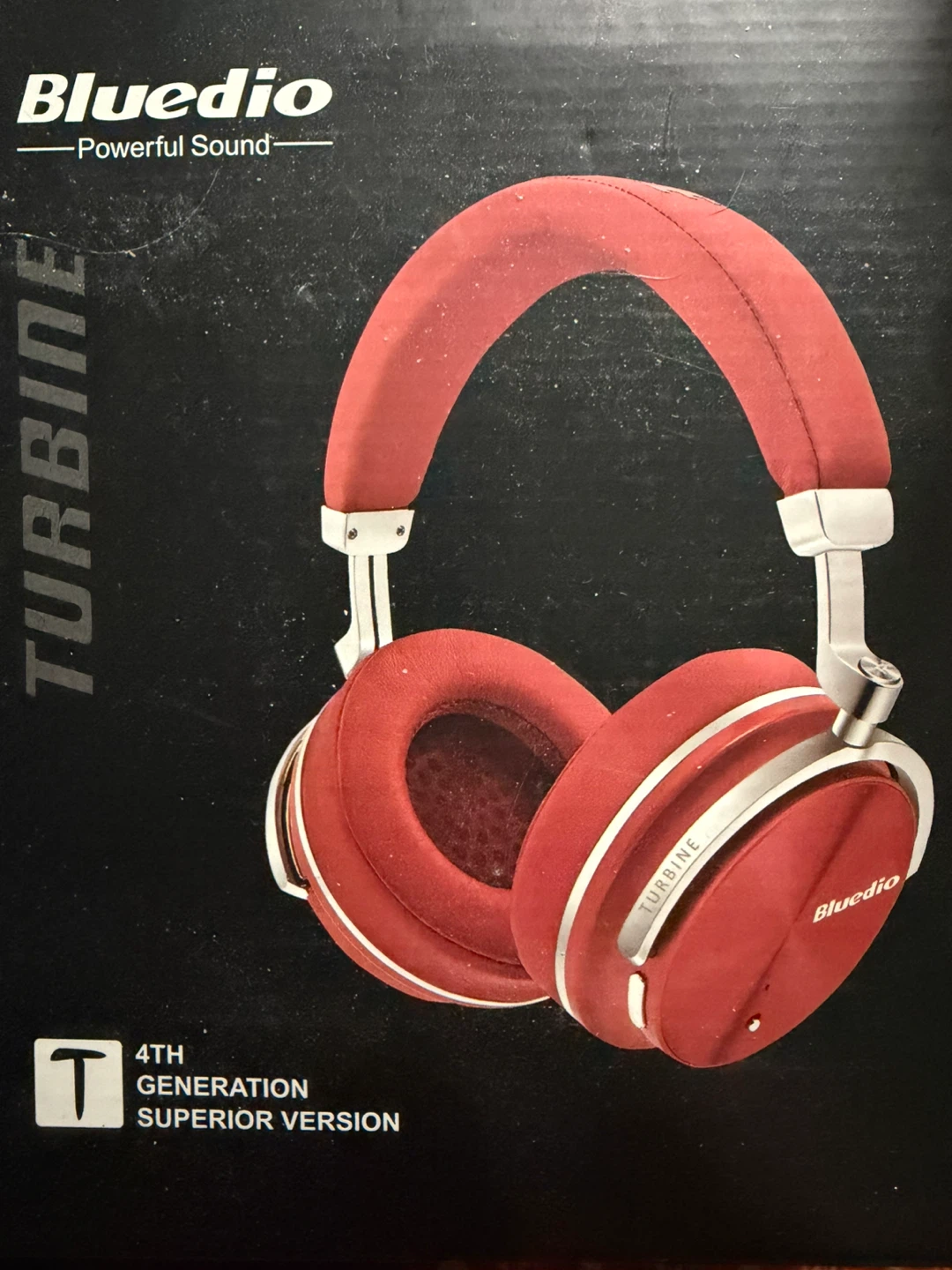 Bluedio Turbine Headphone Red 4th Generation