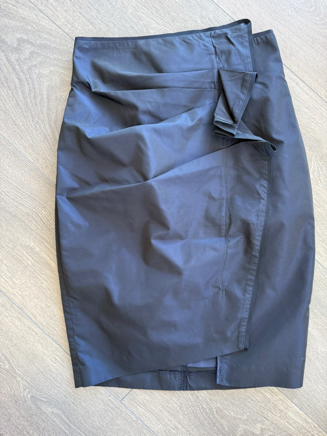 Victoria Bay Black Wrap Style Skirt