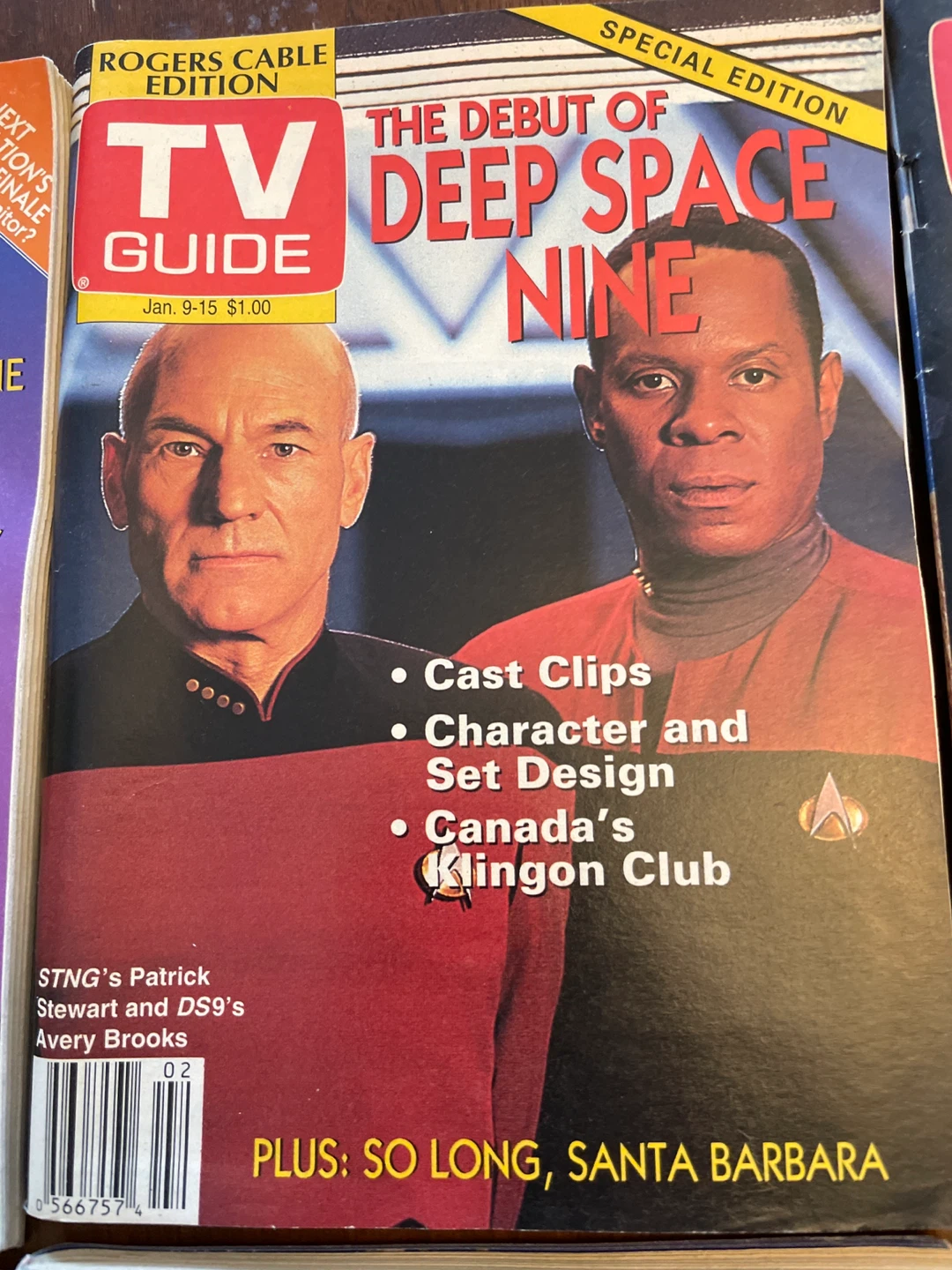 Collection of 7 Star Trek TV Guides - photo 3