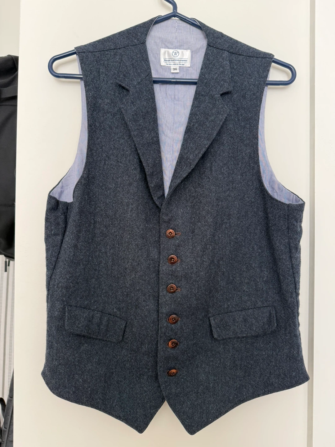 Tweed waistcoat