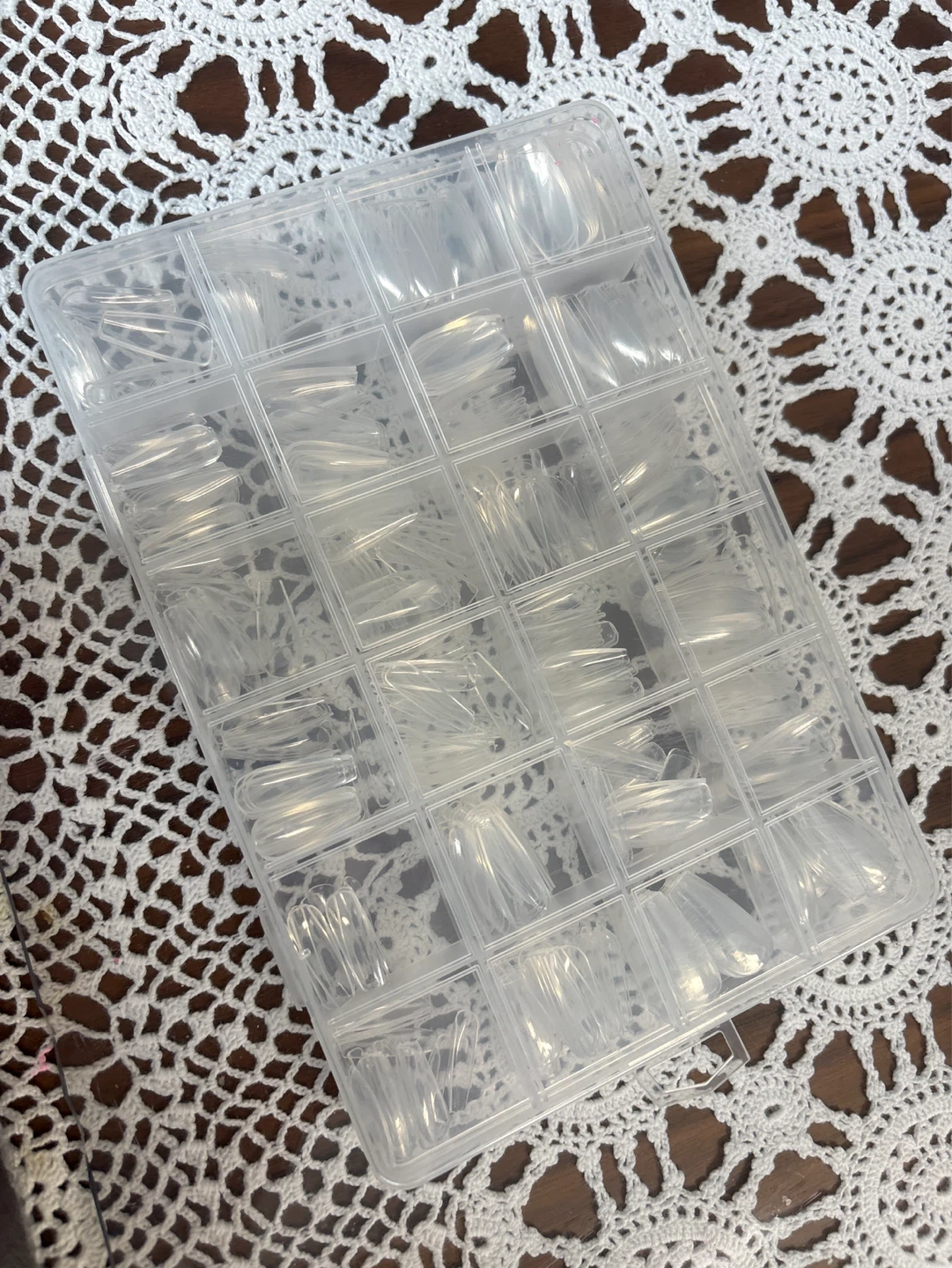Clear Nails – Lightly Used, Great Condition 🍡