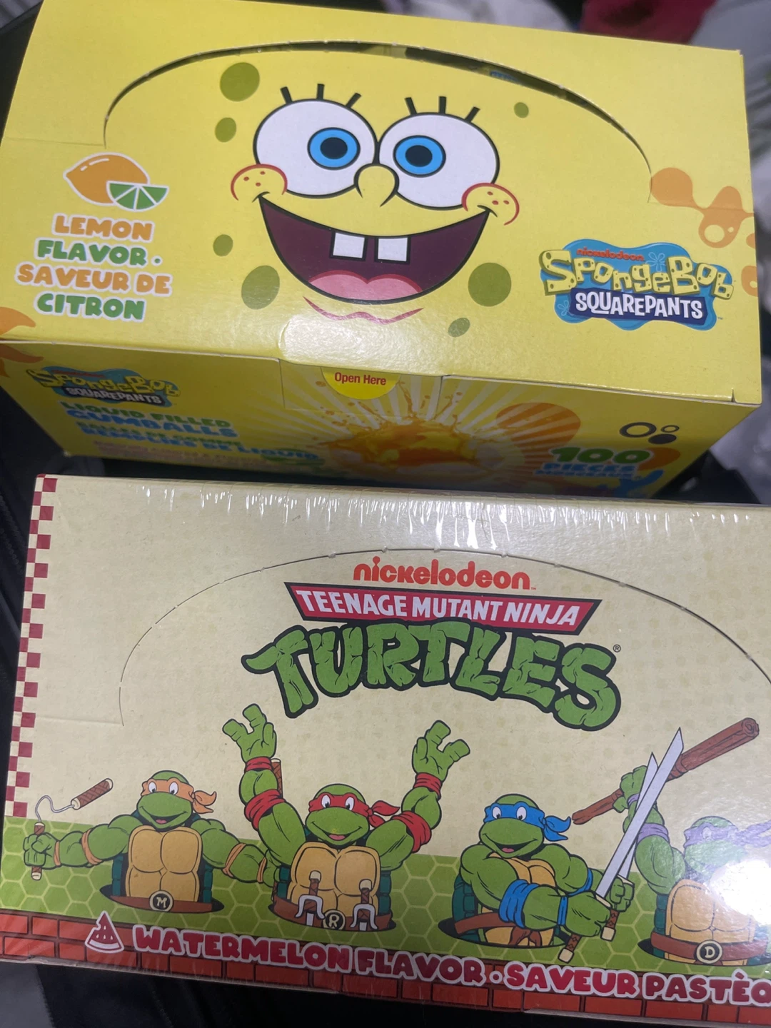 SpongeBob SquarePants & TMNT Gumballs