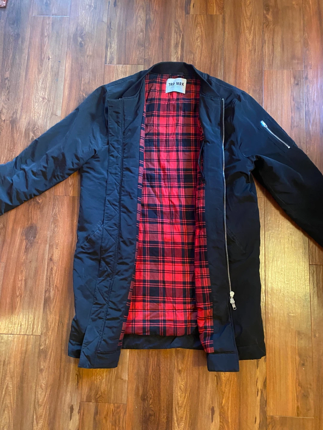 BLACK LONG JACKET (UNISEX - SIZE XXL) - photo 2