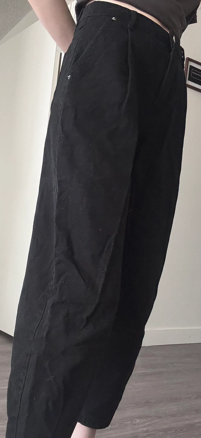 Black baggy jeans - photo 4