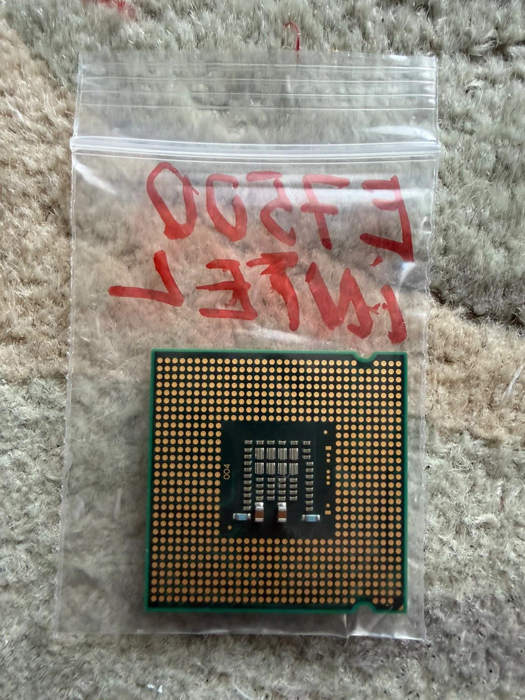 Intel Core 2 Duo E7500 CPU 2.93GHz LGA775 Processor - photo 2