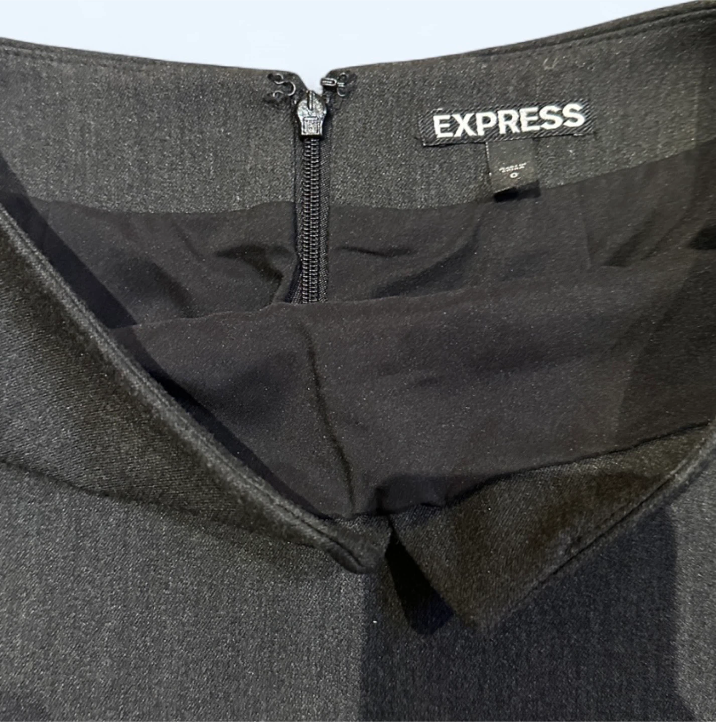 EXPRESS Grey Pencil Skirt - photo 2
