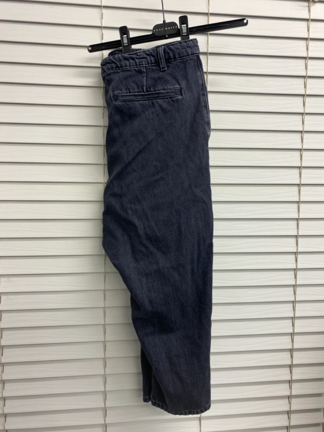 ZARA Man Dark Wash Cropped Jeans - Size 34 - photo 4