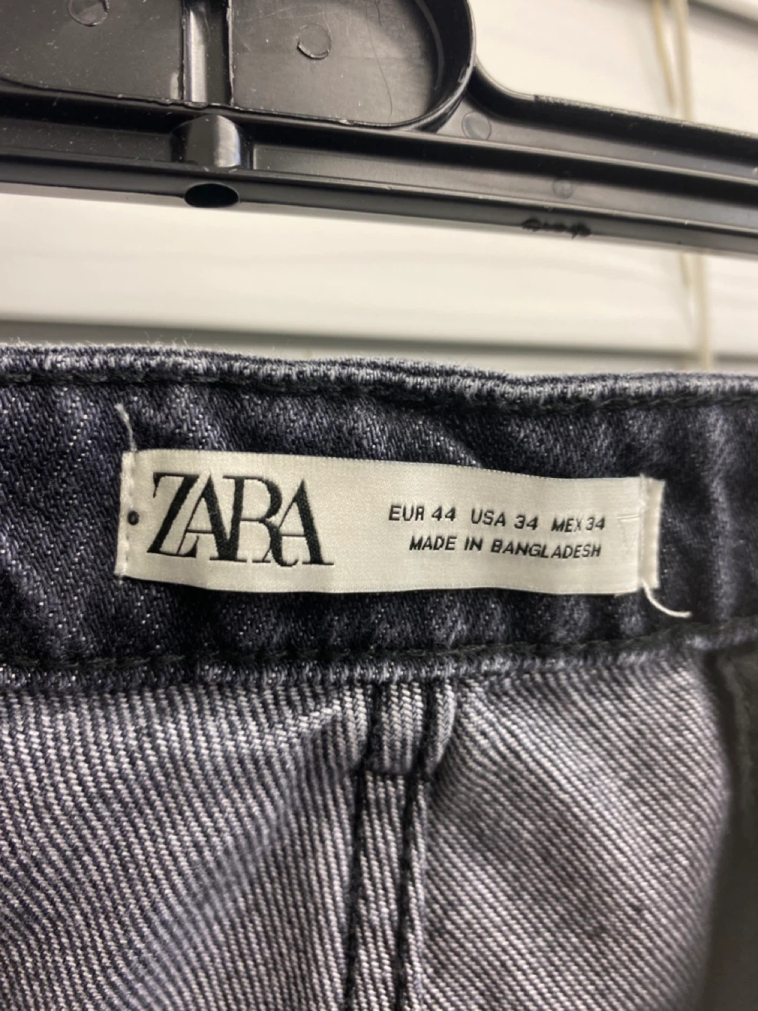 ZARA Man Dark Wash Cropped Jeans - Size 34 - photo 3