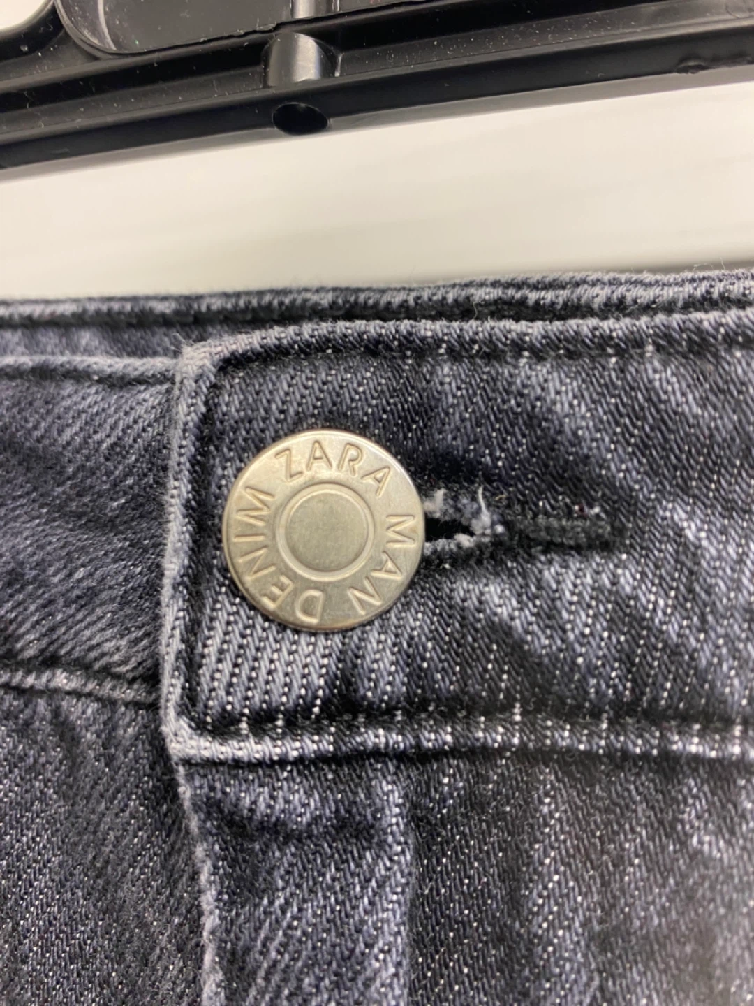 ZARA Man Dark Wash Cropped Jeans - Size 34 - photo 2