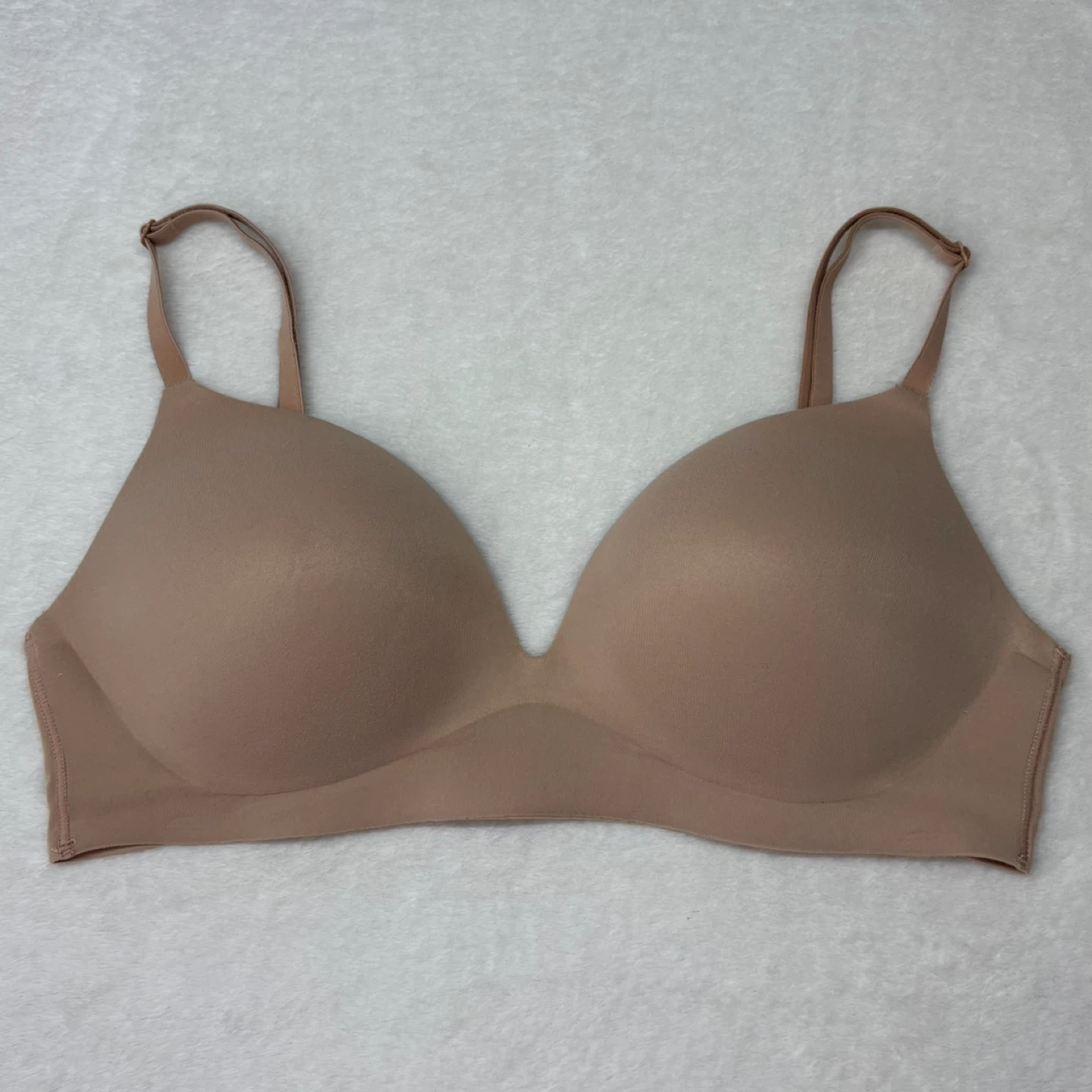Victorias Secret 34C Incredible Padded No Wire Bra Beige Nude - photo 2