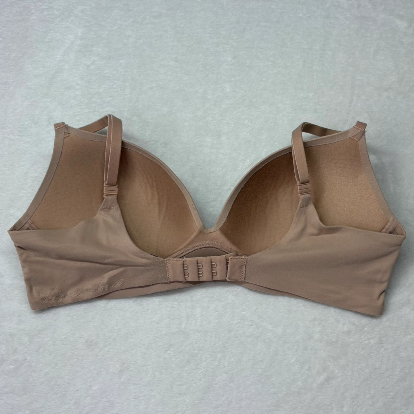 Victorias Secret 34C Incredible Padded No Wire Bra Beige Nude - photo 3
