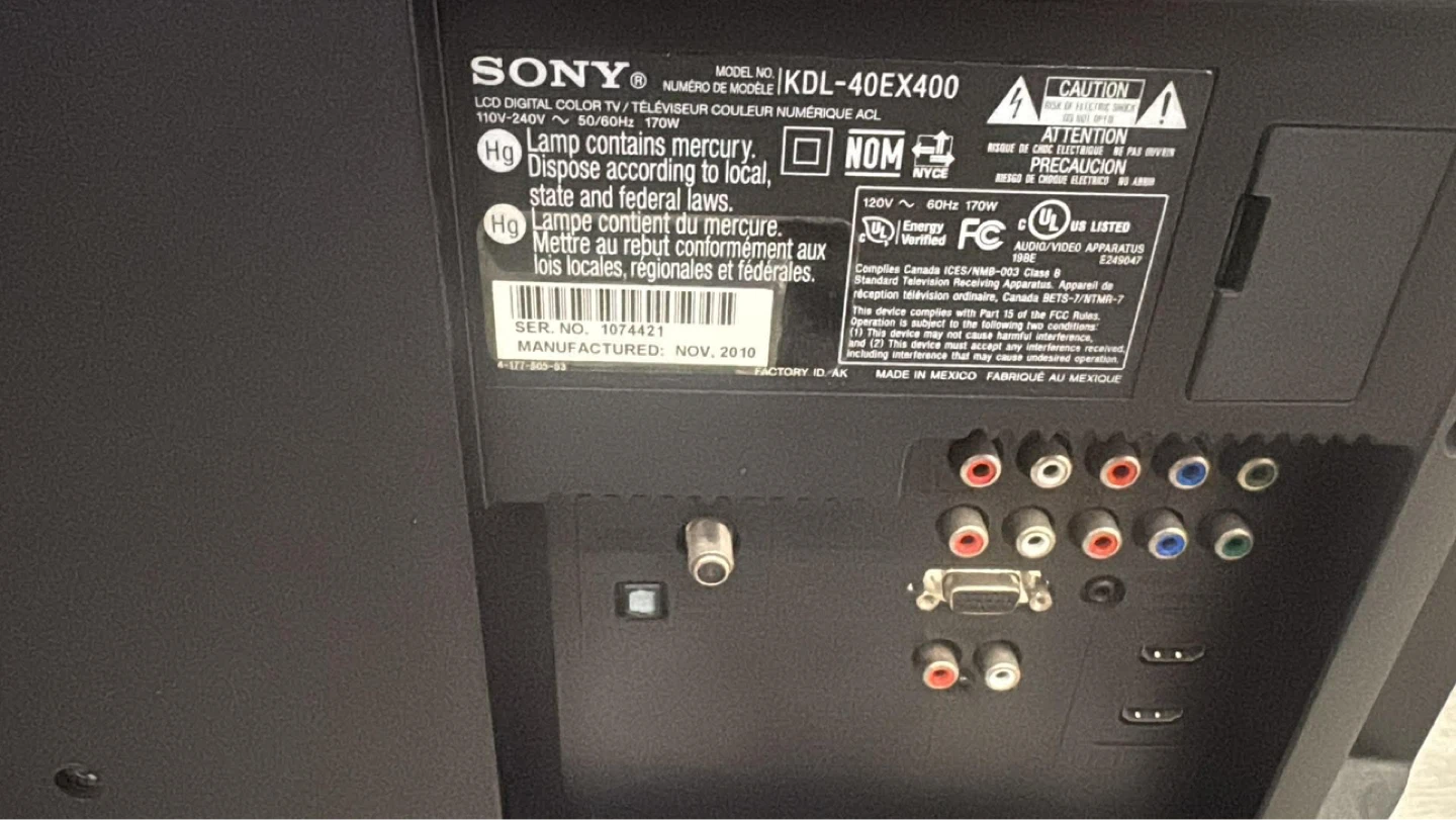 Sony TV (not a smart TV) - photo 3