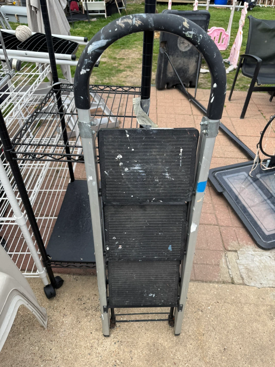 3-Step Folding Step Stool Ladder