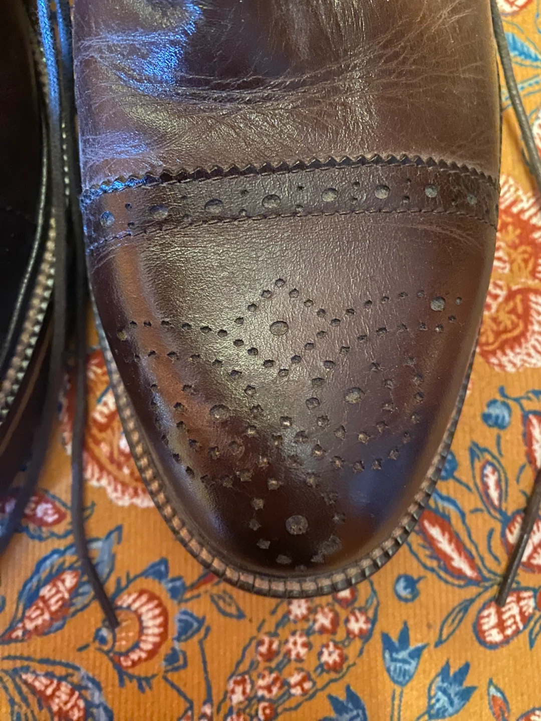 Johnston & Murphy Brown Leather Cap Toe Lace-Up Boots - photo 4