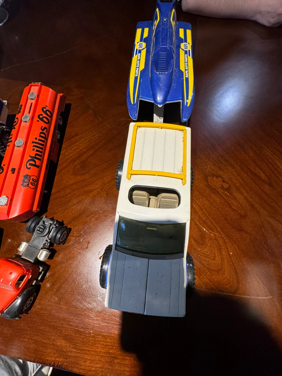 Vintage NAPA Auto Parts Boat and Trailer Toy - photo 2