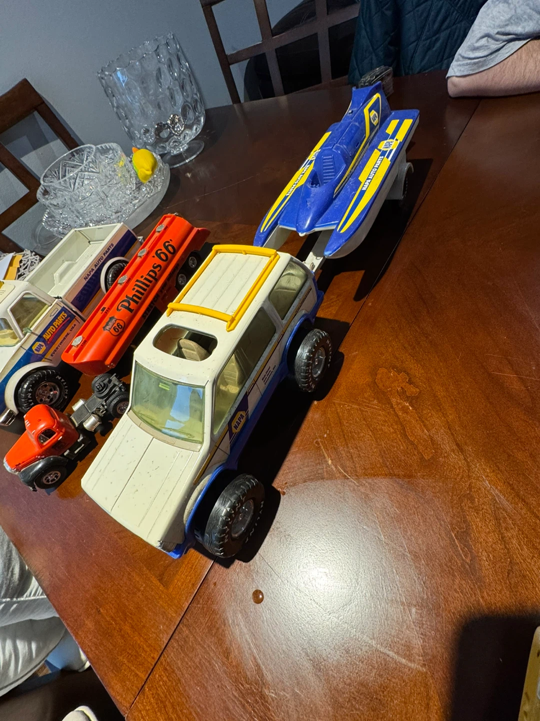Vintage NAPA Auto Parts Boat and Trailer Toy