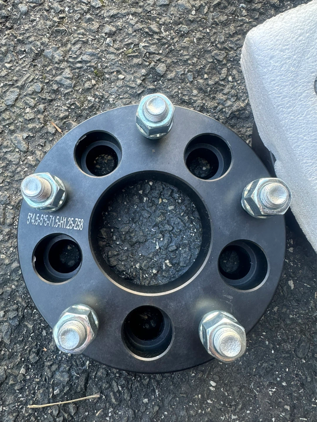 2 Wheel Spacers - 1" and 1.5" Thick - photo 4