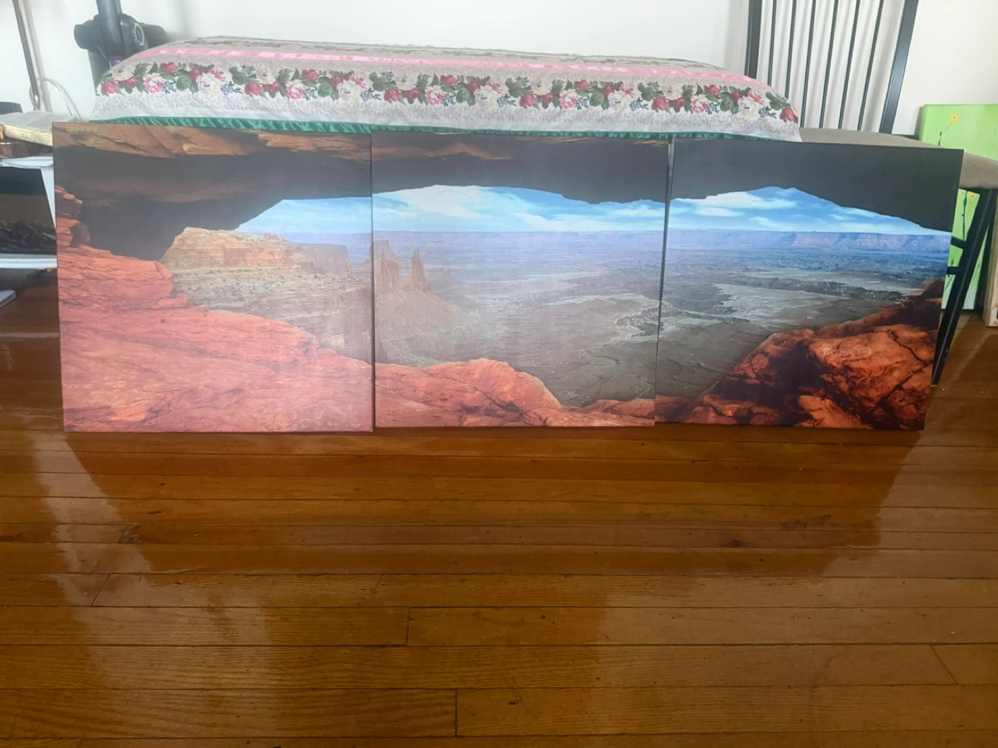 3-Piece Canvas Wall Art - Desert Landscape