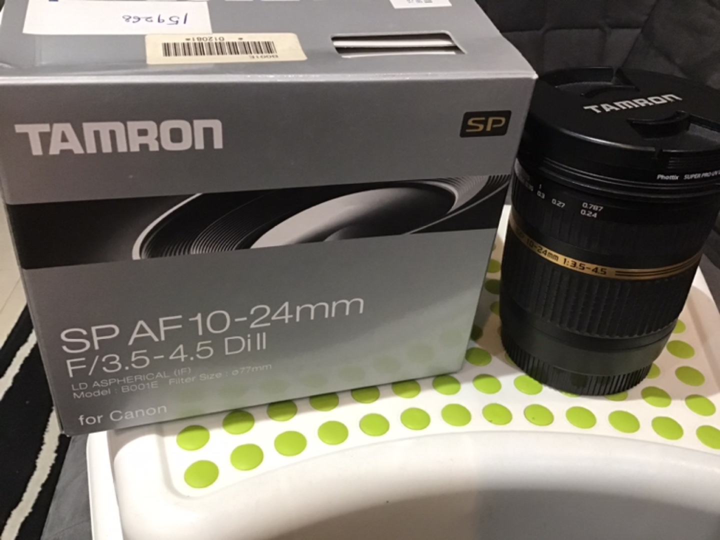 Tamron SP 10-24mm ultra wide angle lens(canon mount)