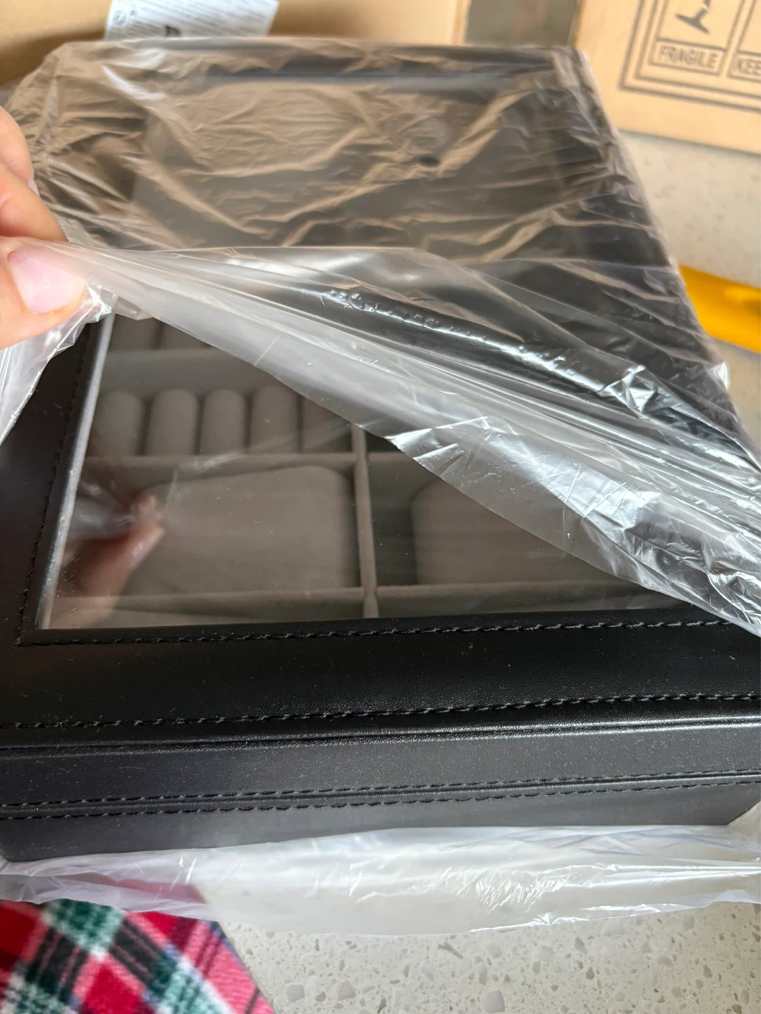 Black Watch & Jewellery Display Box - photo 4