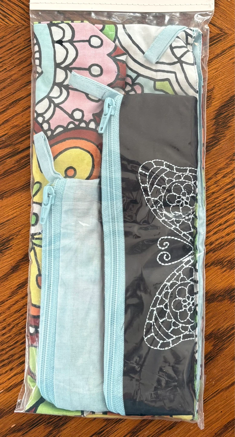 ✨✨IKEA VÄNSKAPLIG Zipper Bags Set of 3