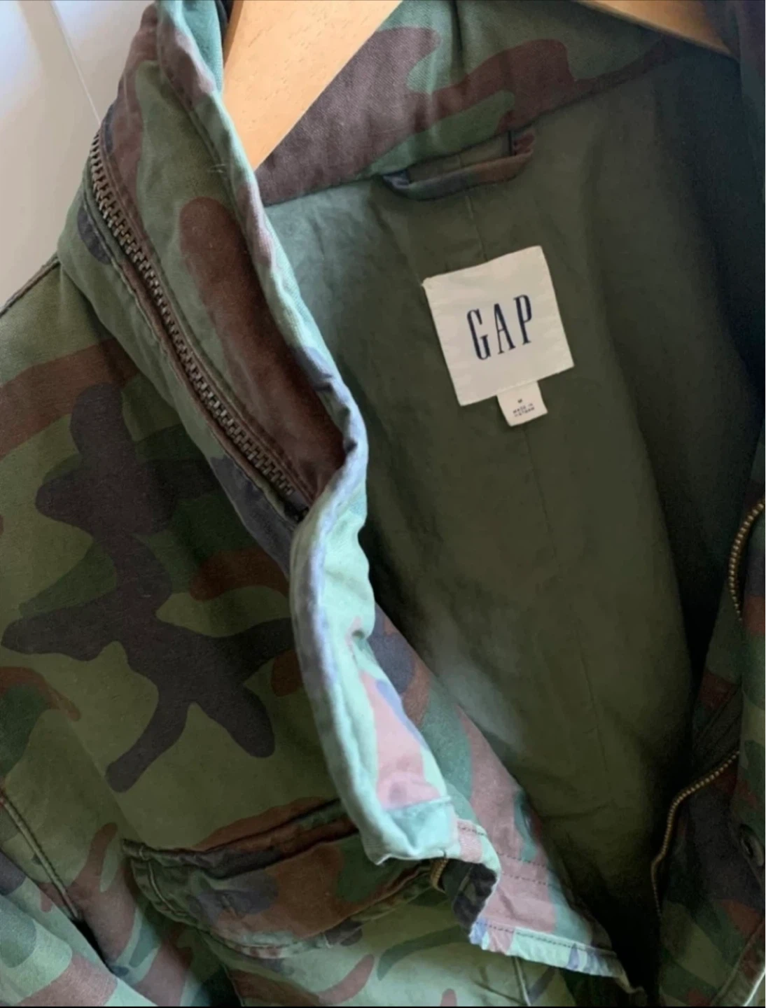 NEW Men's Camouflage Jacket GAP-Size M - photo 4