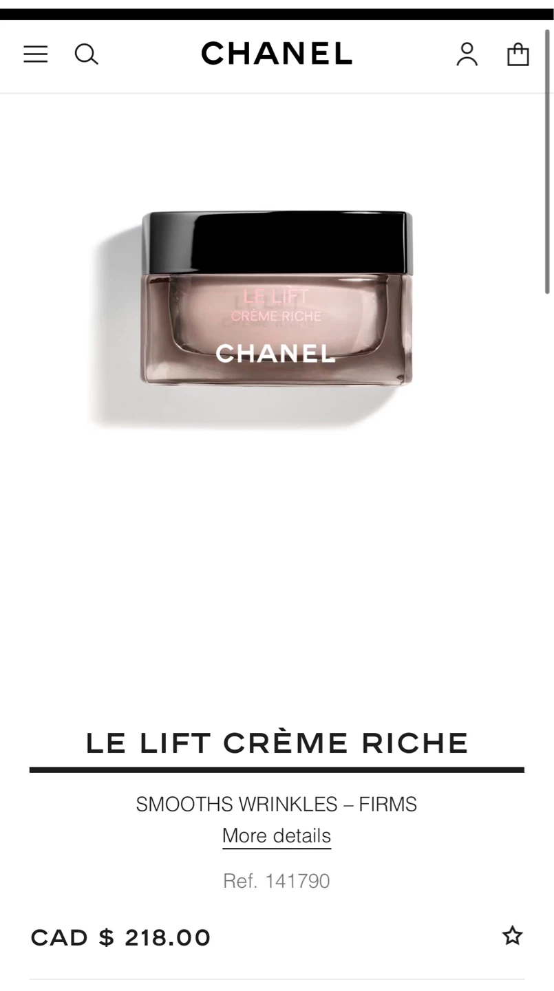 Chanel anti-aging beauty line cream 5ml (new)