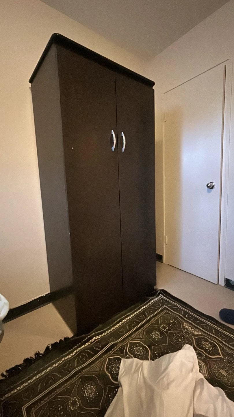 Dark Brown Two-Door Cabinet - photo 3