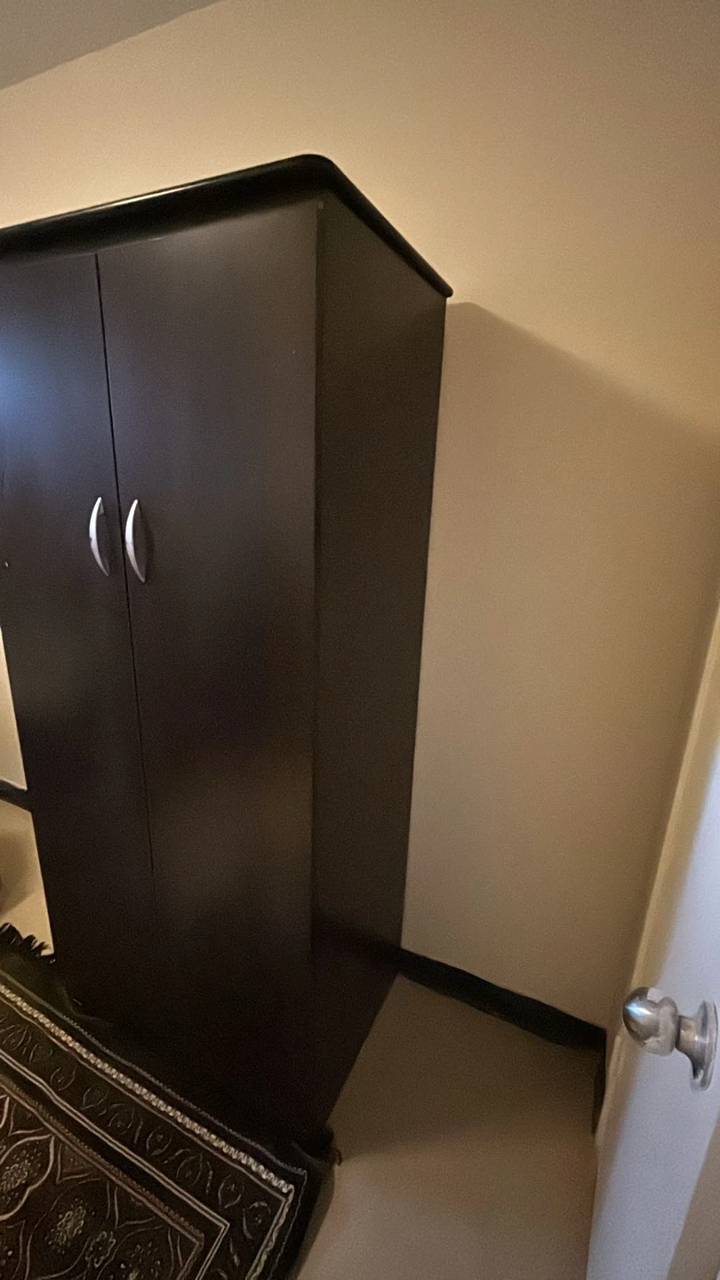 Dark Brown Two-Door Cabinet - photo 5