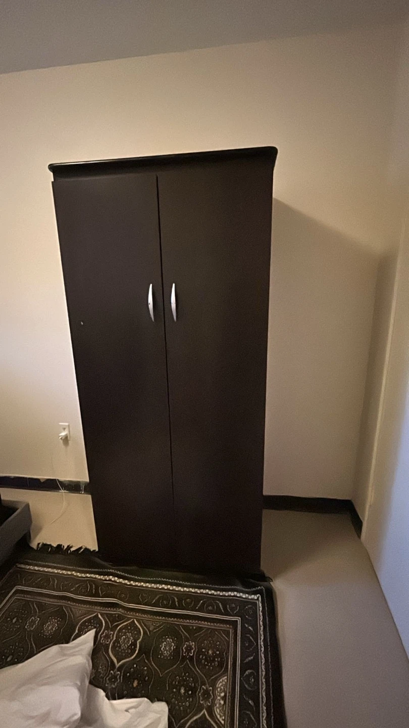 Dark Brown Two-Door Cabinet - photo 4