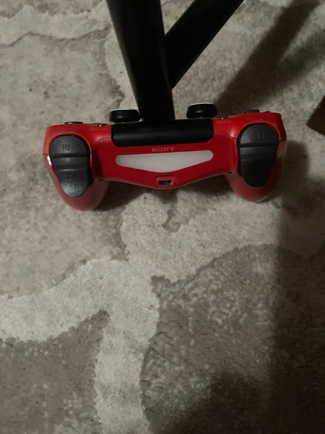 DualShock PlayStation 4 - smooth red colour wave - photo 3
