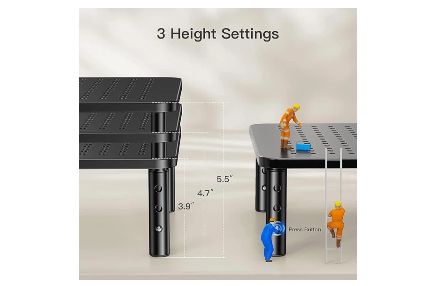 Adjustable Monitor Stand - photo 3