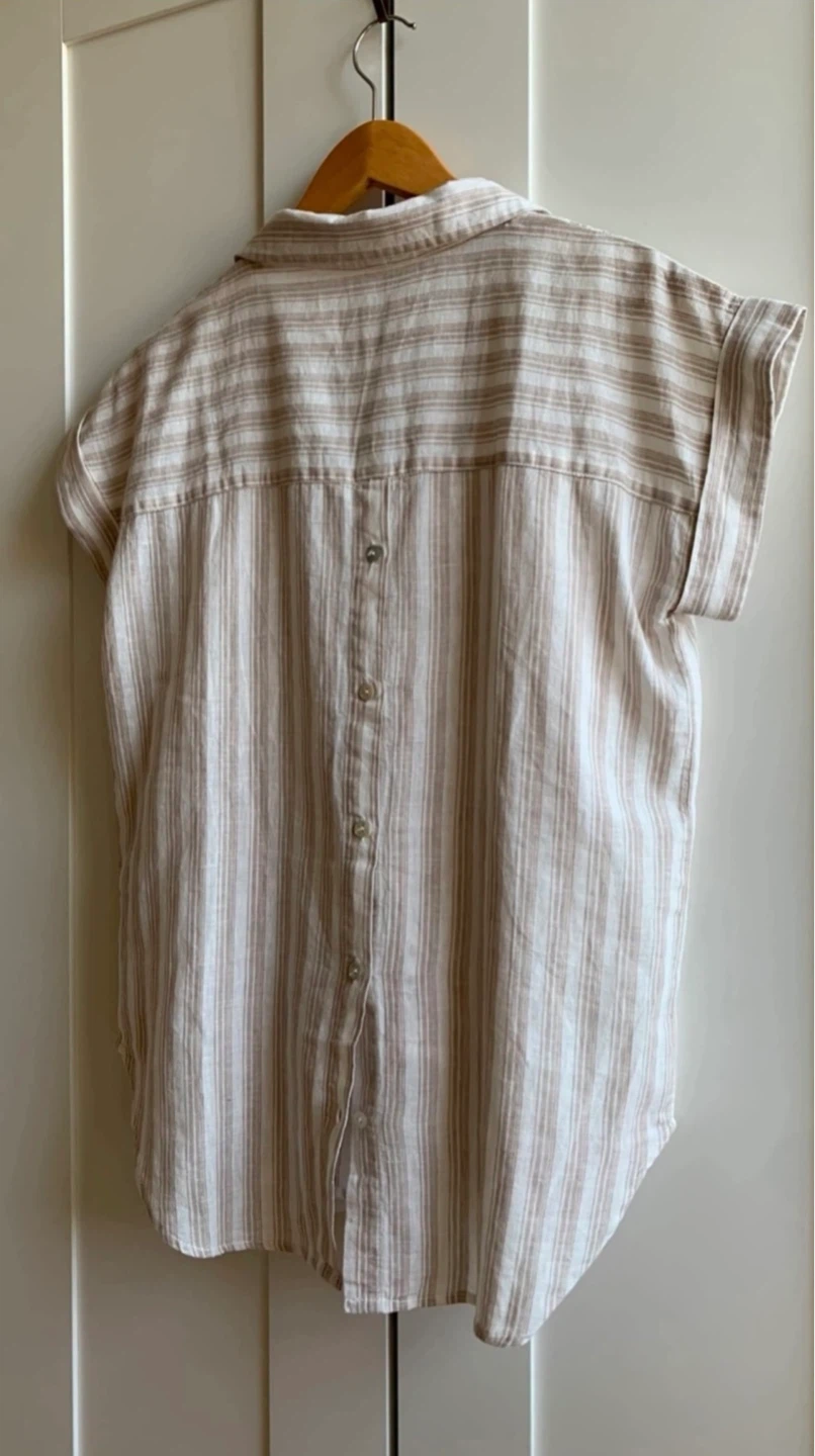 New Women’s Linen Cotton Top Shirt - photo 3