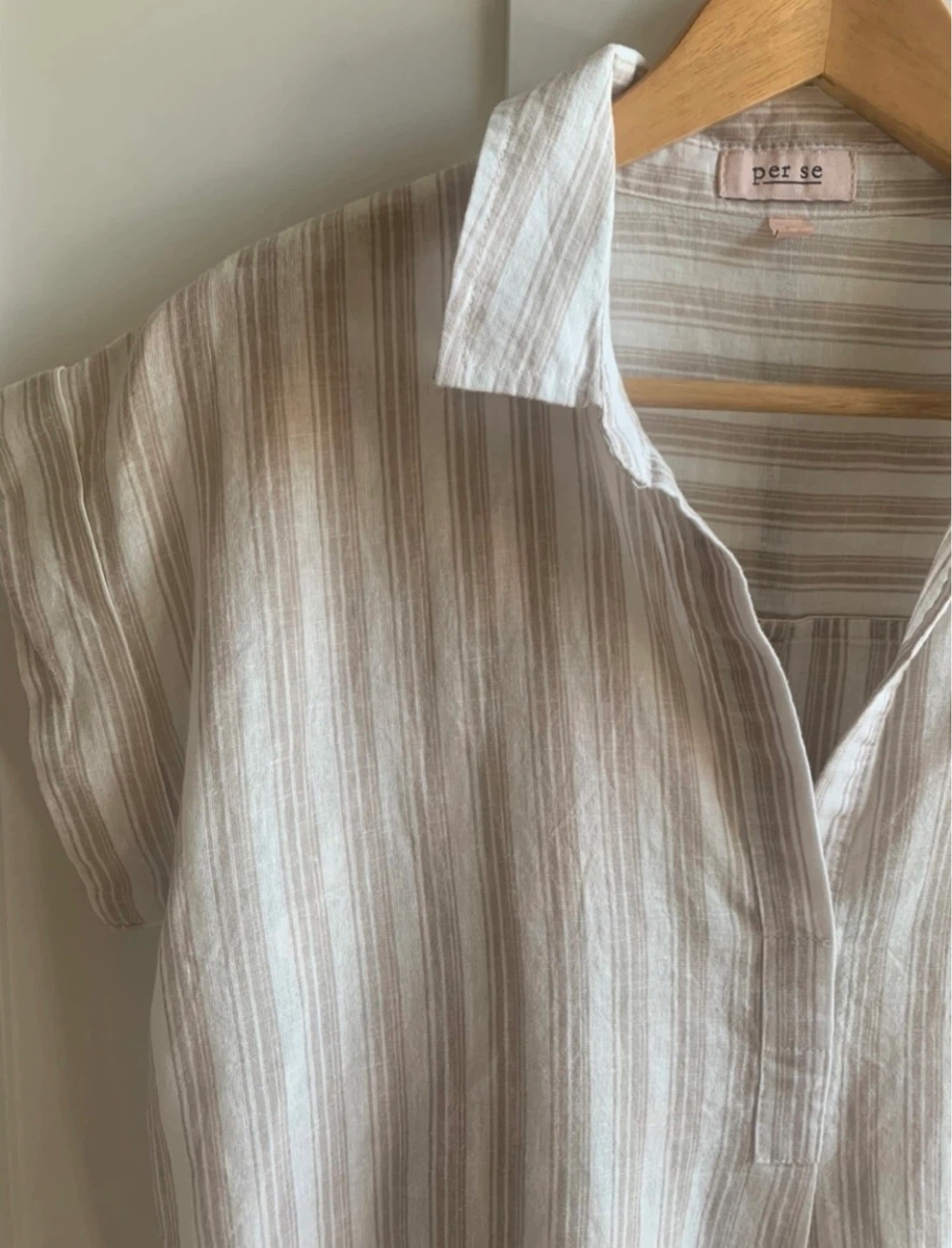 New Women’s Linen Cotton Top Shirt - photo 4