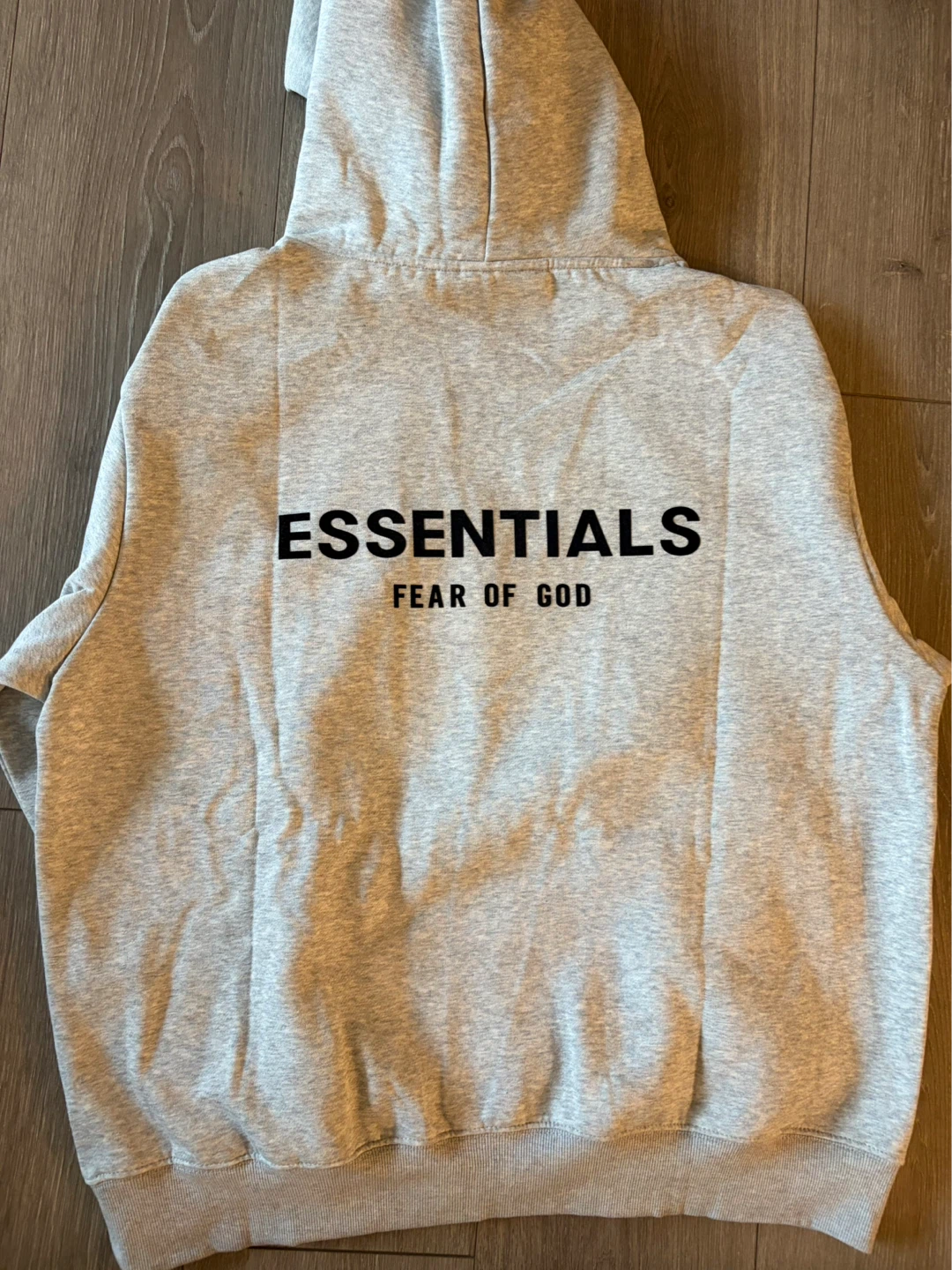 Essentials Fear of God Hoodie Light Gray Size S - photo 2