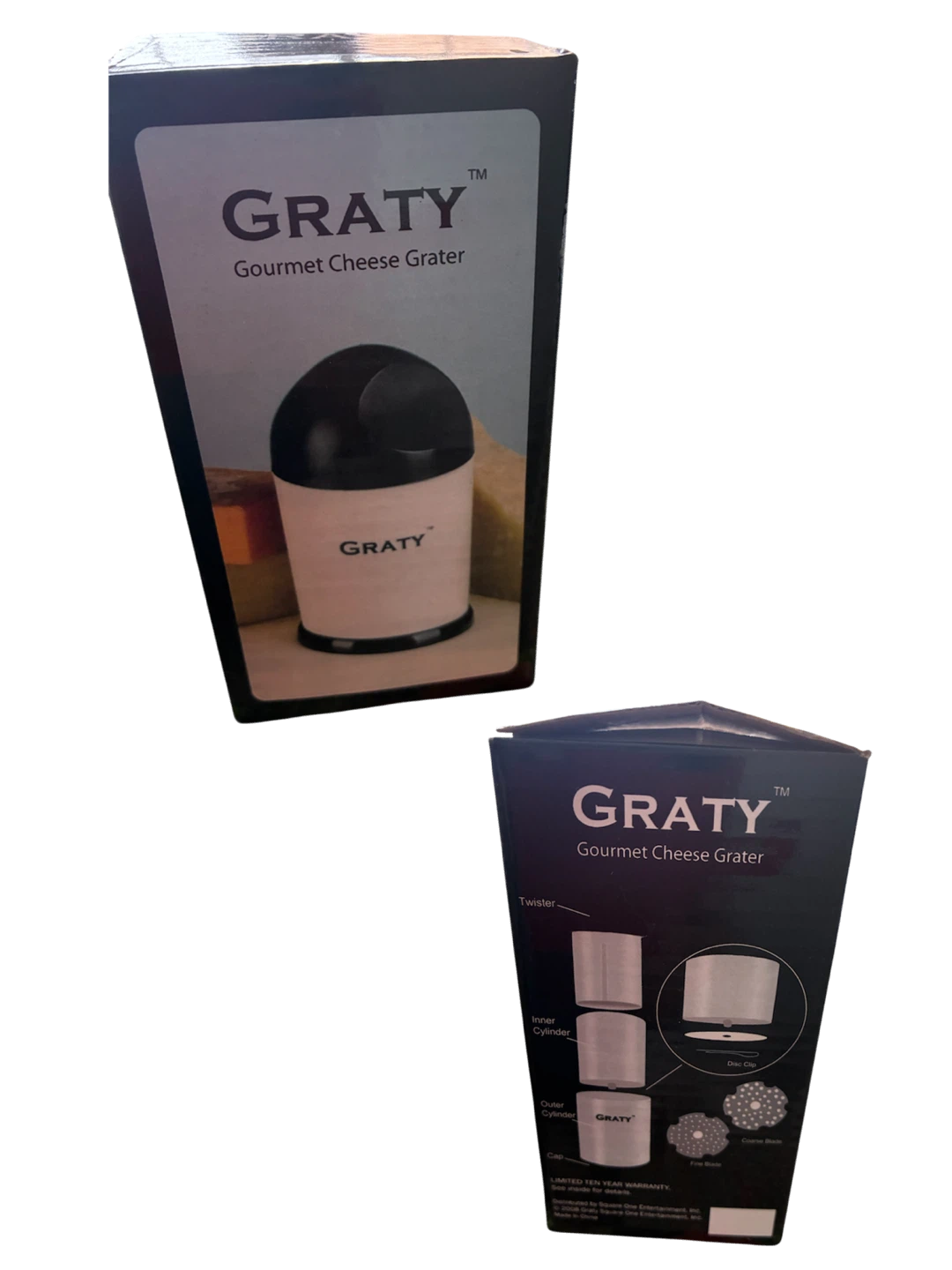 GRATY Gourmet Cheese Grater