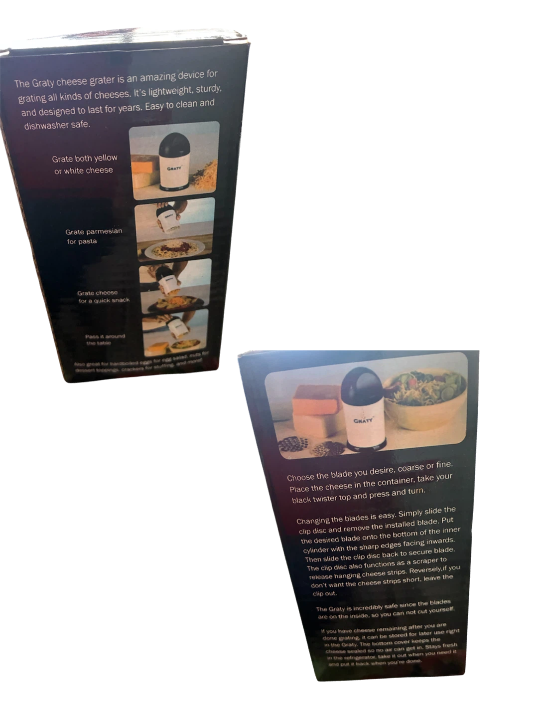GRATY Gourmet Cheese Grater - photo 2
