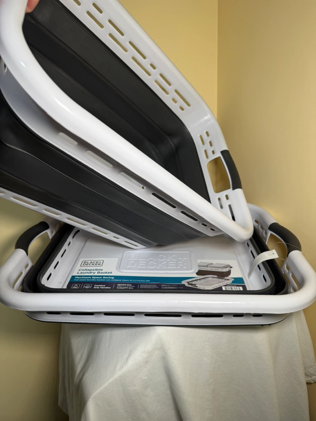 Black+Decker Collapsible Laundry Basket - photo 4