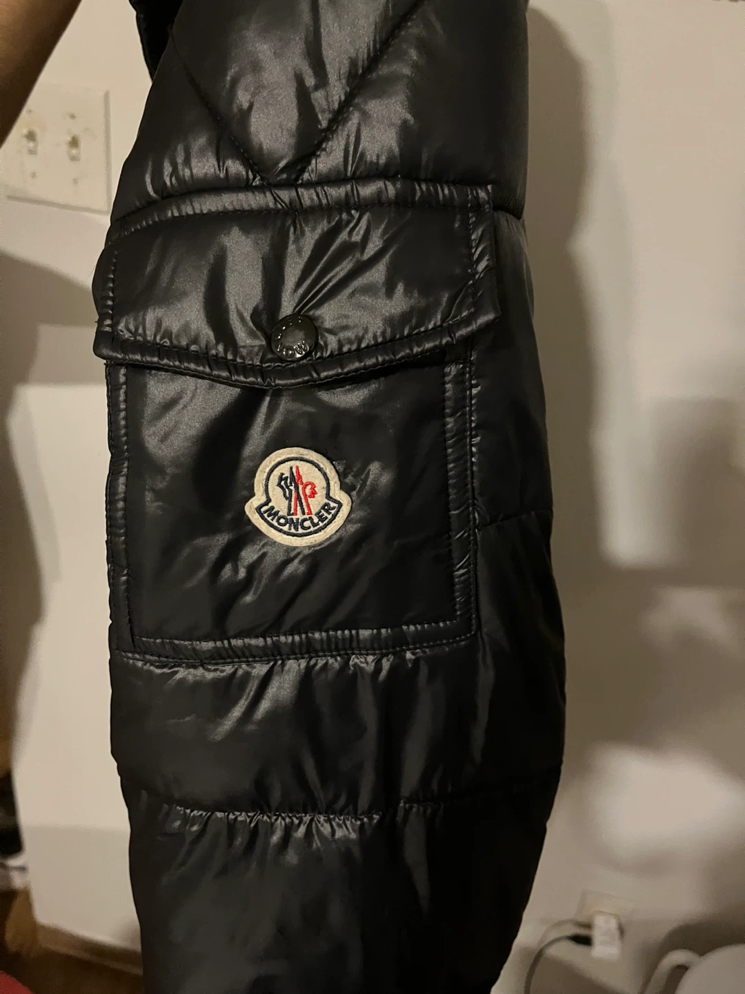 Black puffer jacket - photo 3