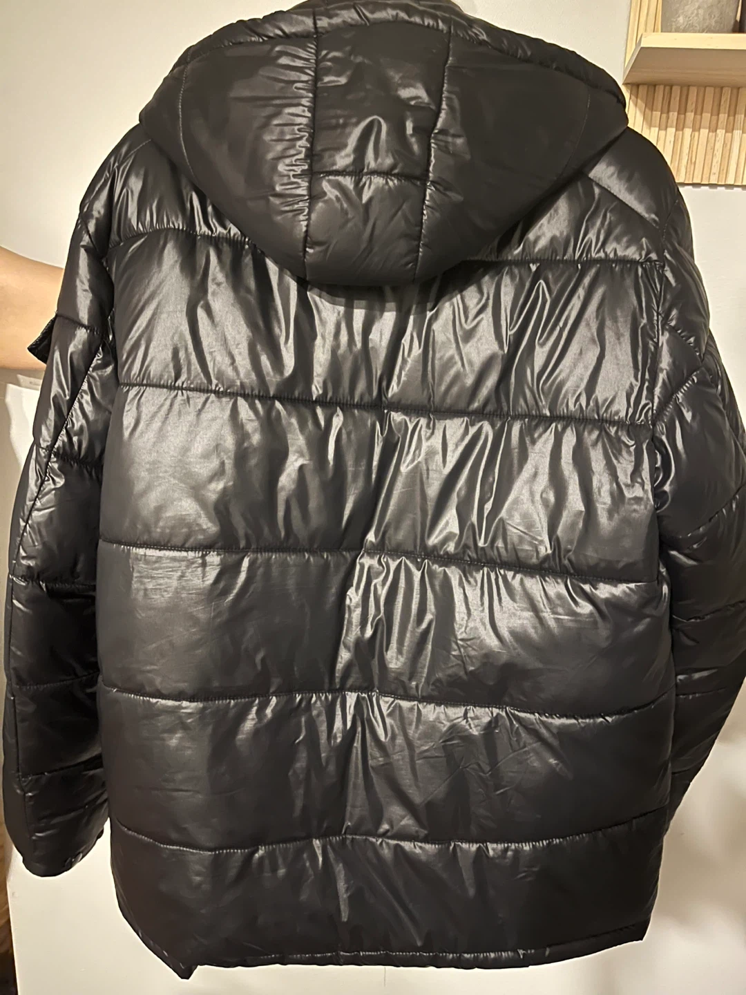 Black puffer jacket - photo 2