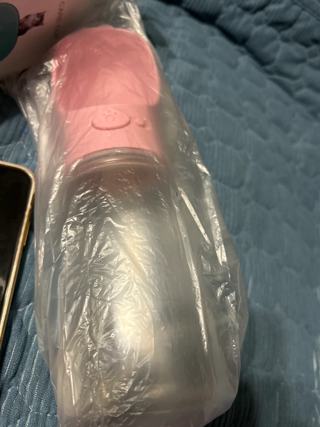 New-Vehigo Pink Portable Dog Water Bottle - 550ml - photo 4