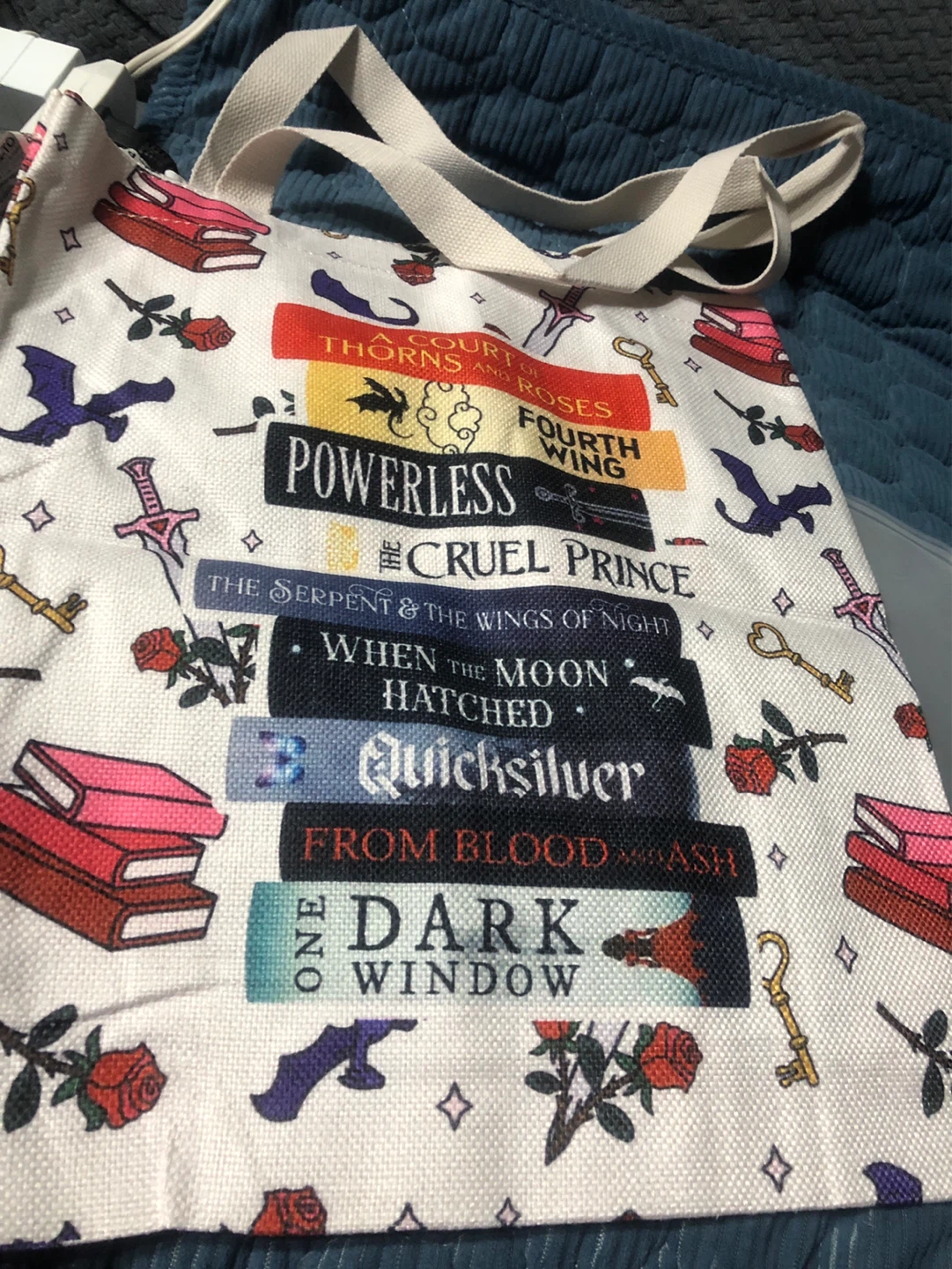 New-Book Lover Tote Bag!