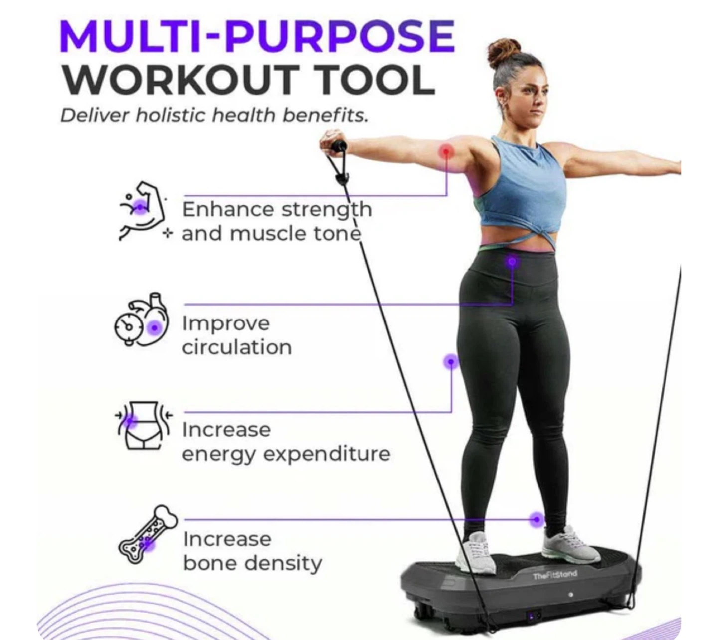 TheFitStand Vibration Plate - photo 2
