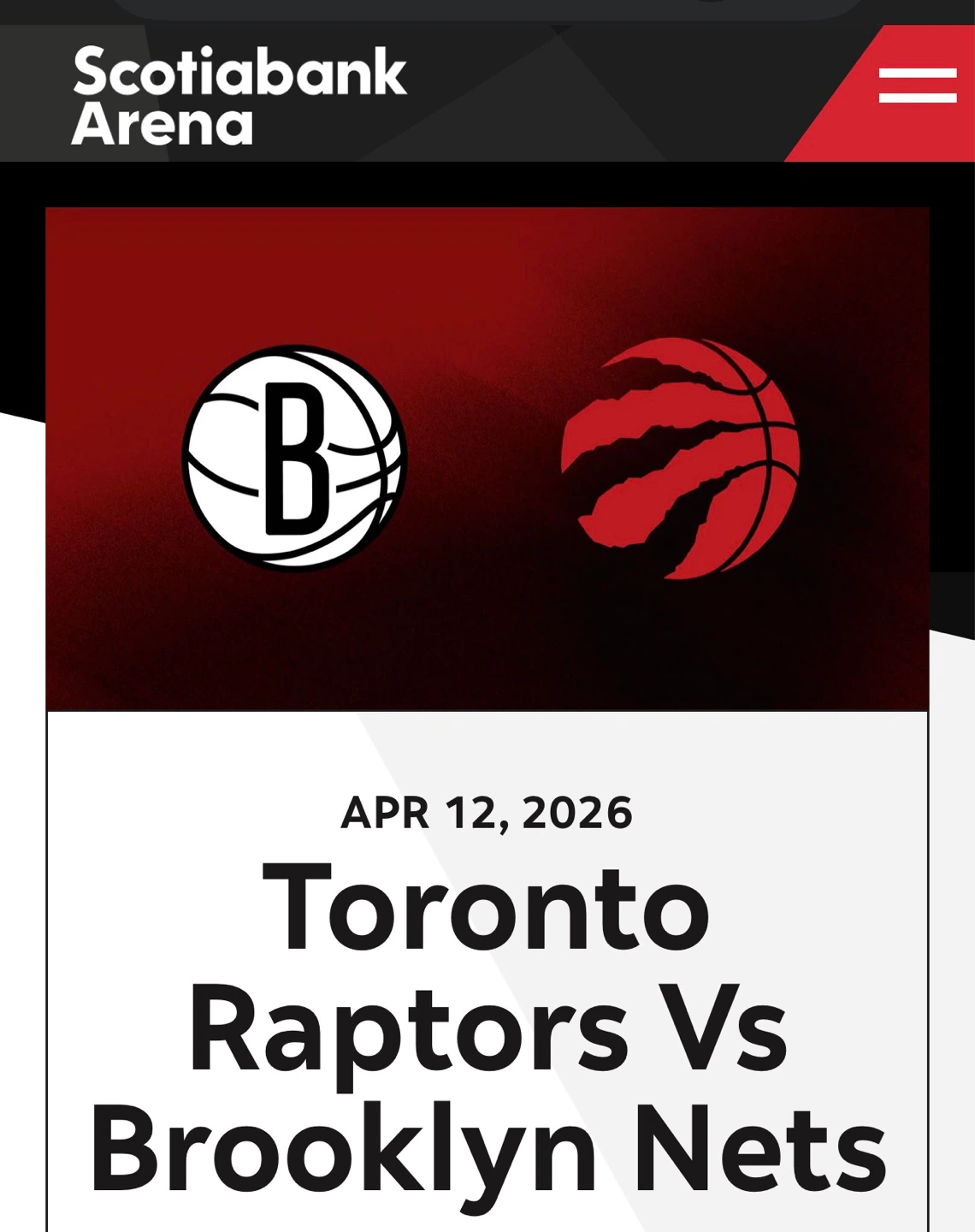 RAPTORS vs NETS
