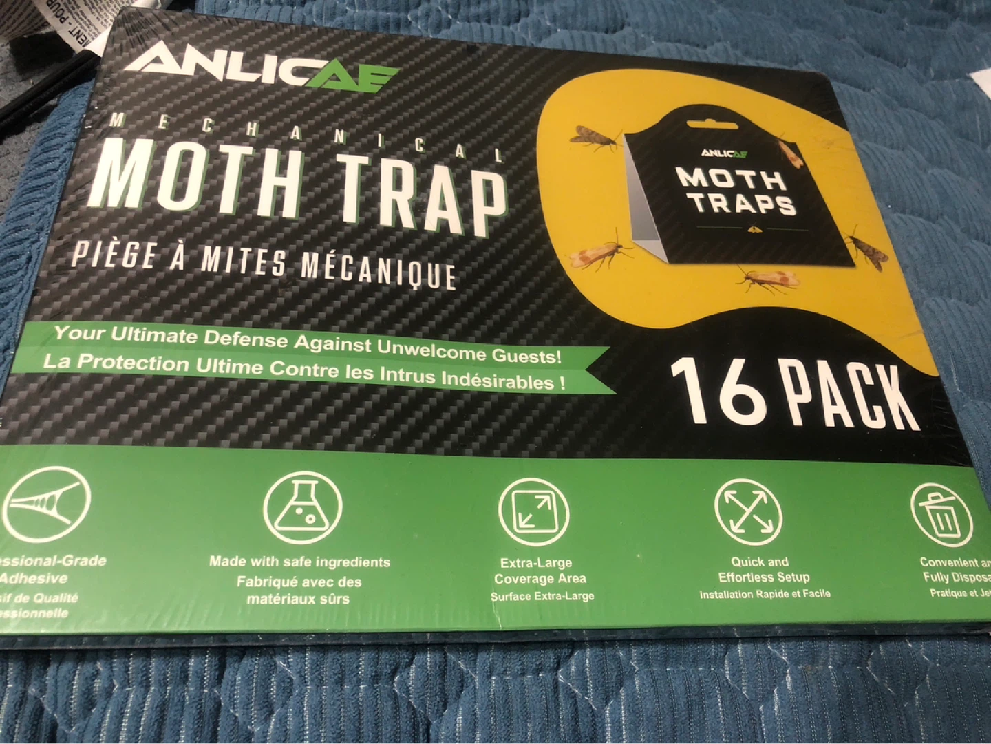 New-Anlicaf Mechanical Moth Traps - 16 Pack