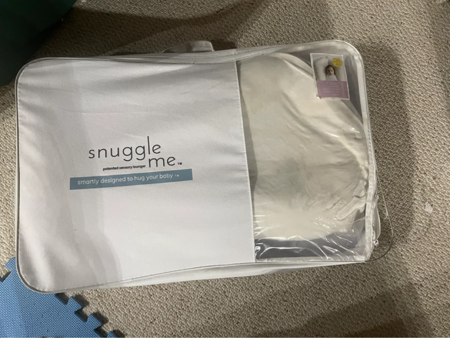 Snuggle Me Patented Sensory Lounger