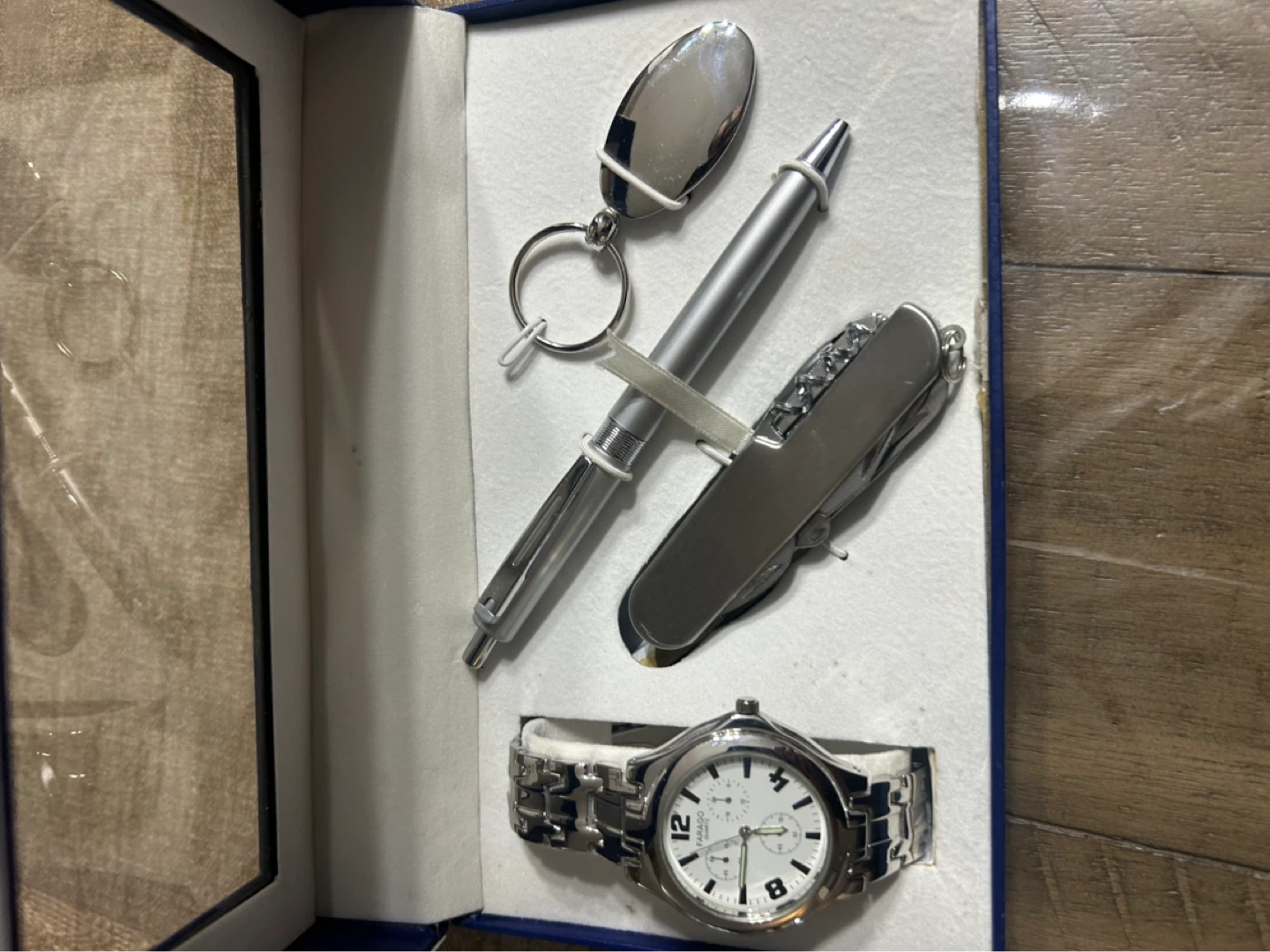 Farago Pen, Watch, Multi-tool and Keychain Set
