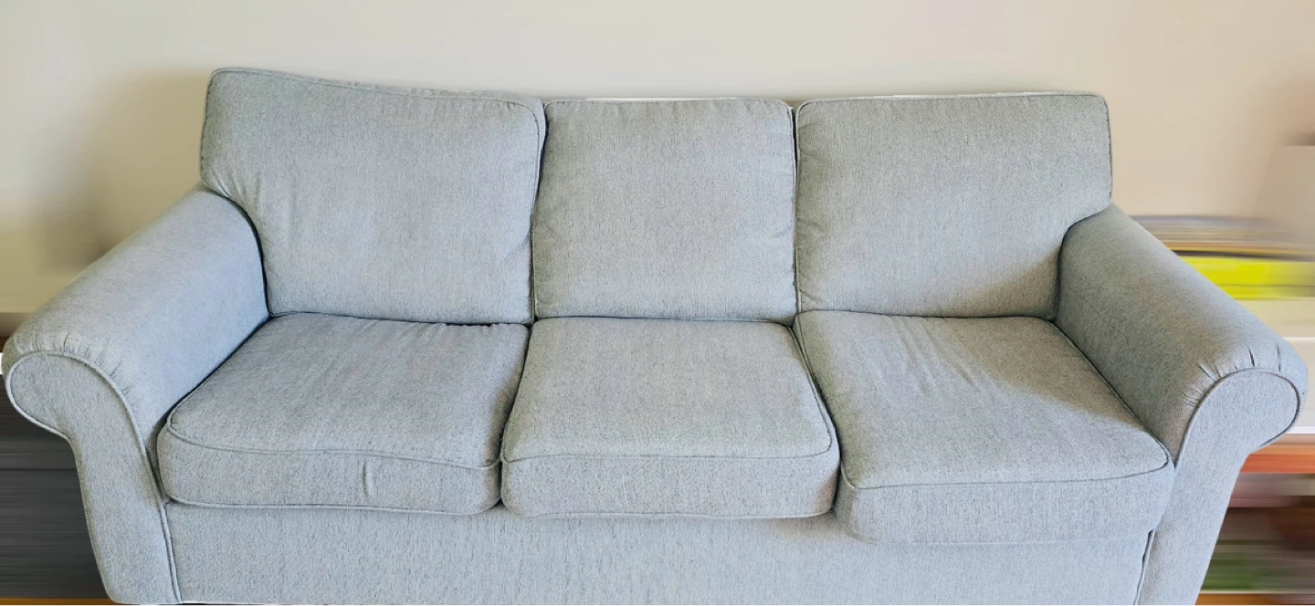 Light blue /grey 3-Seater Sofa