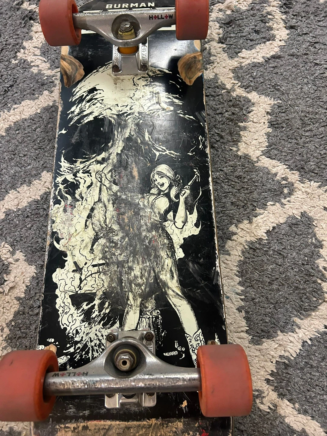 Zero Burman Skateboard