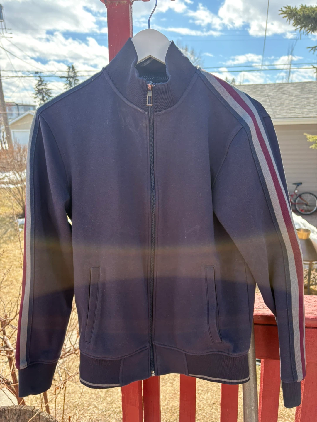 Navy Blue "Limited Edition" Track Jacket Size S